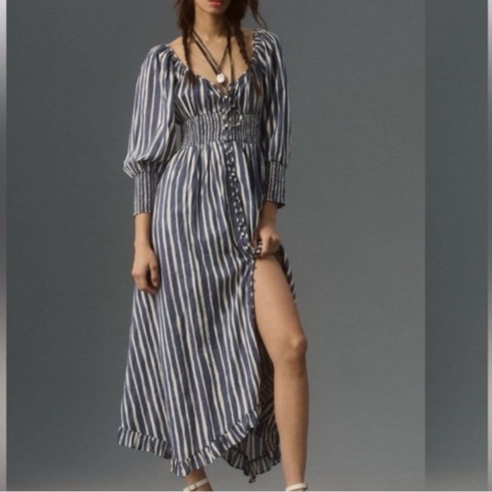 Anthropologie swept away Sweetheart Dress NWOT